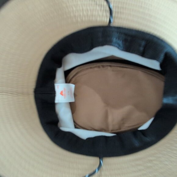 NWT Ozark Trail Outdoor Hat Floatable Adjustable S/M Explorer Tan - Picture 6 of 7